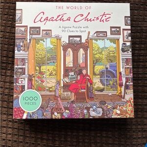 Agatha Christie 1000 Piece Jigsaw Puzzle